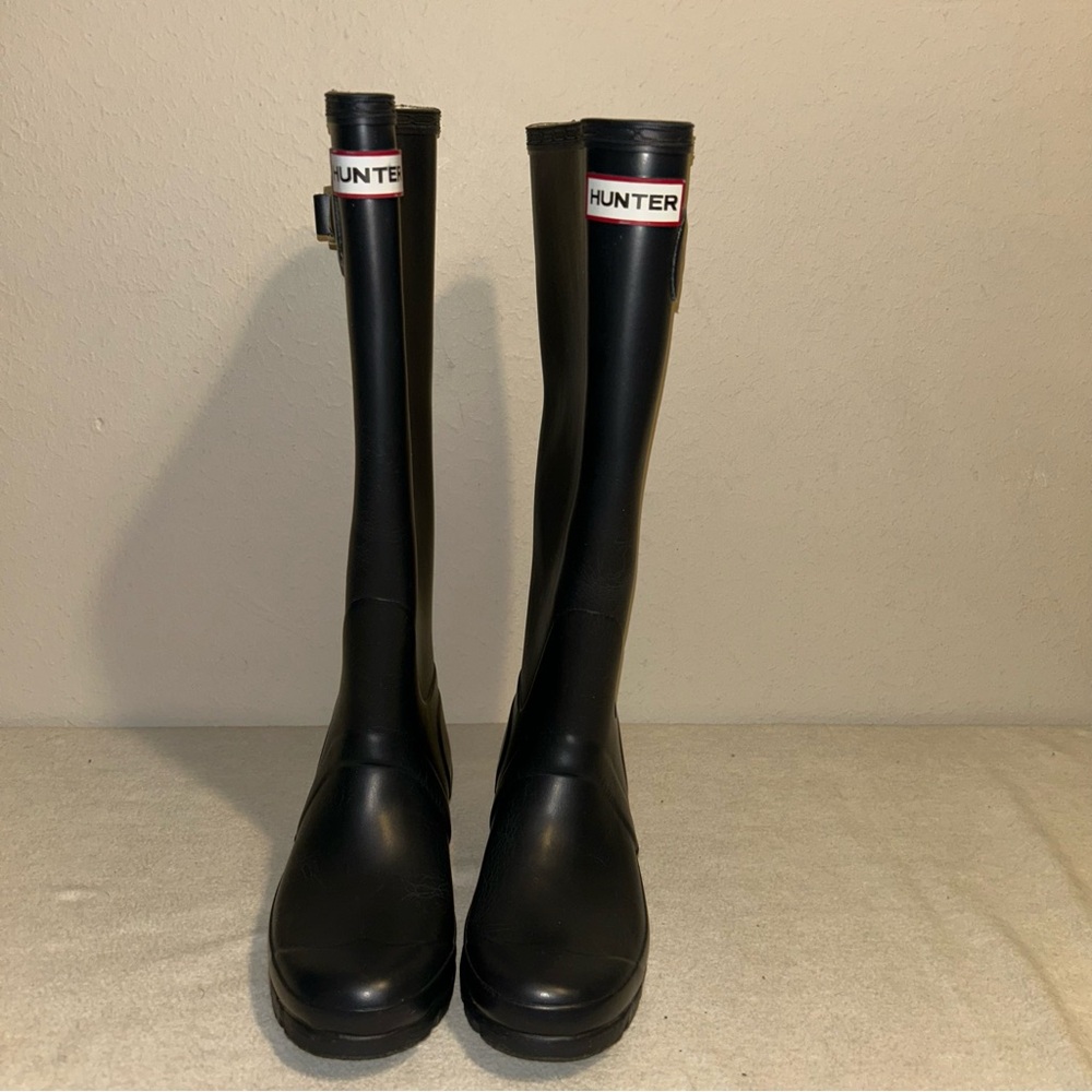 Hunter Original‎ Tall Rain W23499 Boots Size 5 - Picture 2 of 4